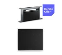 Klarstein Verosteel induction cooktop + downdraft extractor 60 cm