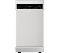 Klarstein Verosteel Lave Vaisselle 45cm - Pose Libre, 10 Couverts, 9 Programmes, Silencieux 42 dB, Classe B, AquaStop, Sécurité Enfants, Argent