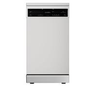 Klarstein Verosteel Lave Vaisselle 45cm - Pose Libre, 10 Couverts, 9 Programmes, Silencieux 42 dB, Classe B, AquaStop, Sécurité Enfants, Argent