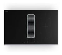 Klarstein Verosteel Plaque à induction avec Hotte intégrée 80 cm élégante minimaliste 8400 W Noir