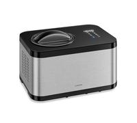 Klarstein Verosteel Sorbetière - 1,5 L, compresseur, 150 W, crème glacée, granité, yaourt et sorbet, écran tactile, 4 programmes