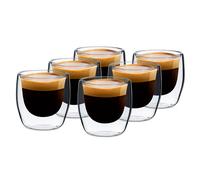 Klarstein Verres thermos Glaswerk Vienna à double paroi 80 ml