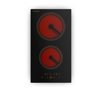 Klarstein Victoria 30cm Plaque Vitrocéramique 2 Feux Noir