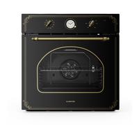 Klarstein Victoria 60cm 70L Four Encastrable Rétro Noir AP