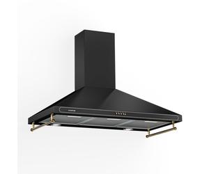 Klarstein Victoria 630m³/h 90cm Hotte Murale Vintage Noir C