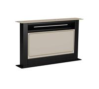 Klarstein Victoria Downdraft Hotte De Plan De Travail - A++ Efficacité Énergétique, 713,8 m³/h Débit D'air, Ultra Silencieuse 52 dB, Écran Tactile, Filtres Lavables, LED, Crème