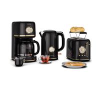 Set petit-déjeuner Victoria | Grille-pain, bouilloire, cafetière | 12 tasses