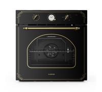 Klarstein Victoria Four encastrable 70L 50-250°C - Classe A+ - Look rétro noir