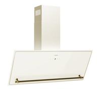 Klarstein Victoria Hotte Aspirante 90cm 400 m³/h Panneau Tactile LED A++ Extraction & Recirculation Crème Beige G