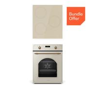 Klarstein Victoria plaque à induction + four encastrable Victoria 45 cm A