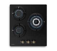 Victoria plaque de cuisson gaz | 3 brûleurs aluminium | compatible gaz naturel et GPL | 6050 W | 45 cm