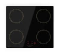 Klarstein Victoria Plaque induction 60 cm 4 foyers Fonction minuterie Plaque de cuisson à induction Boosters Noir