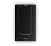Klarstein Victoria Plaque Induction Electrique 30 cm - 2 Feux, 3500W, Double Zone Chauffante, Tables de Cuisson à Induction, Smart Touch Control, Affichage Numérique et Minuterie, 240v