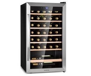 Klarstein Vinamour 48cm 36 Bouteilles Cave à Vin Argent G