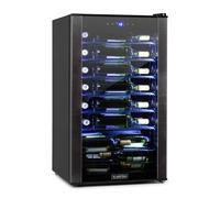 Klarstein Vinomatica Cave à vin 95 litres / 36 bouteilles - 85w / 42db - température réglable de 4 à 18°c - noir