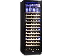 Klarstein Vinovilla 60cm 165 Bouteilles Cave à Vin Encastrable 1 Zone Noir G