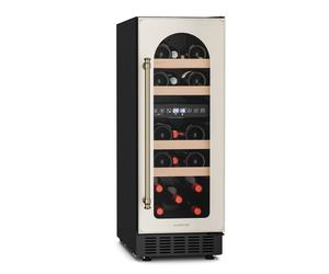 Klarstein Vinovilla Victoria 57cm 17 Bouteilles Cave à Vin 2 Zones Crème F