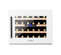 Klarstein Vinsider 55cm 24 Bouteilles Cave à Vin Encastrable 1 Zone Blanc G
