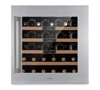 Klarstein Vinsider 55cm 36 Bouteilles Cave à Vin Encastrable 1 Zone Argent G