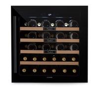 Klarstein Vinsider 55cm 36 Bouteilles Cave à Vin Encastrable 1 Zone Noir G