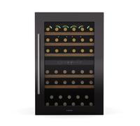Klarstein Vinsider 60cm 57 Bouteilles Cave à Vin Encastrable 2 Zones Noir G