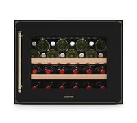 Klarstein Vinsider Victoria 28 Cave à Vin - 28 Bouteilles, 1 Zone, 5-20°C, Commande Tactile, Éclairage LED, Protection UV, Silencieux, Noir, Frigo Vin