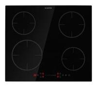 Klarstein Virtuosa EcoAdapt Table de cuisson à induction encastrable - 4 zones - 7200W max. - Noir Noir G