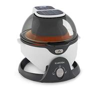 Klarstein VitAir Pommesmaster - Friteuse à air chaud, 1400 watts, Capacité de 6 litres, Cuisson sans huile, Poignée pratique, Grille pour cuire et rôtir, 50 à 240 °C, Cuisson unique à 360°, Blanc