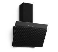 Klarstein Wavyn 60cm 661m³/h Hotte Décorative Noir APP