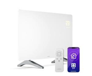 Klarstein Wonderglass Smart 480W 57,6x90cm Panneau Rayonnant Infrarouge Blanc