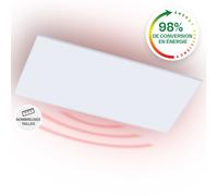 Wondersky 700W 60x120cm Panneau Rayonnant Infrarouge Blanc