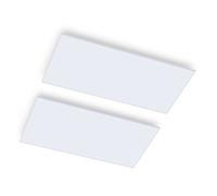 Klarstein Wondersky Double 700W 60x120cm Panneau Rayonnant Infrarouge Blanc