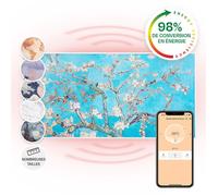 Klarstein Wonderwall Air Art Smart Radiateur infrarouge connecté , 120 x 60cm , chauffage 700W , pour 14m² , contrôle par applicati