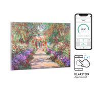 Klarstein Wonderwall Art Smart 500W 60x80cm Radiateur Tableau Allée de Jardin
