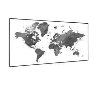 Klarstein Wonderwall Art Smart 700W 60x120cm Radiateur Tableau Carte Noire