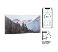 Klarstein Wonderwall Art Smart 700W 60x120cm Radiateur Tableau Montagnes