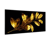 Klarstein Wonderwall Art Smart 700W Radiateur Tableau Feuille Dorée