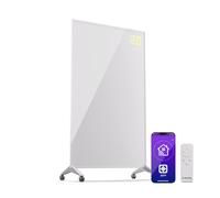 Klarstein Wonderwall Bornholm Smart Panneau infrarouge 800 W 100 x 60 cm Blanc