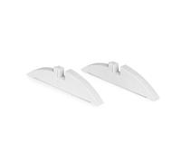 Klarstein Wonderwall Pieds support pour chauffage infrarouge Wonderwall - Plastique, 2 pièces, Accessoire, gris-argent