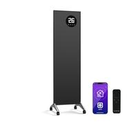 Klarstein Wonderwall Bornholm Smart 400 W Panneau infrarouge 100 x 30 cm Noir
