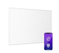 Klarstein Radiateur Infrarouge Mural Intelligent, Chauffage Infrarouge 600W, Panneau Chauffant APP Mobile, Radiateur Electrique Extra Plat, Salle de Bain, Sans CO2, Faible Conso d'Energie