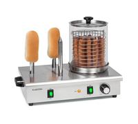 Klarstein Machine à hot-dogs Wurstfabrik Pro 600 600W – 5L – Temp. réglable 30–100°C Verre & inox