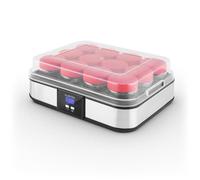 Klarstein Yaourtière Gaia 12 pots de 150 ml minuterie acier inoxydable