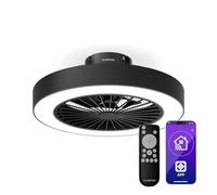 Klarstein ZenBreeze Ventilateur de plafond connecté avec éclairage 48 cm