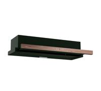 Klarstein ZenFusion 90cm 323m³/h Hotte Télescopique Noire A