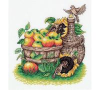 Klart Kit point de croix multicolore 21 x 22 cm