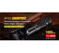 Klarus Mini Lampe Tactique Rechargeable XT1C 1000 lumens