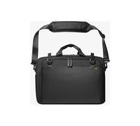 Spigen Life Klasden Sacoche Ordinateur pour documents et ordinateur portable de 16" Sacoche hommes à bandoulière pour voyages d'affaires et bureau - Noir