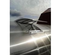 Klasika Porte de Serre Pivotant Transparent 100 x 60 cm Acier PC