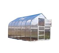 KLASIKA STANDART 10 Serre avec fondation, polycarbonate 4 mm et trappes de toit avec ouverture automatique 2,5 x 4 m